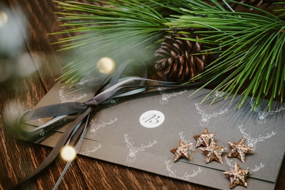 Geschenkgutschein des Hotels Bergkristall zu Weihnachten