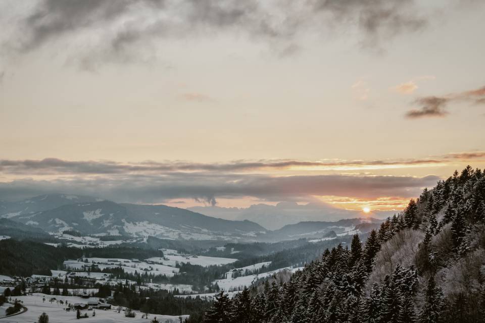 Allgäuer Winterlandschaft