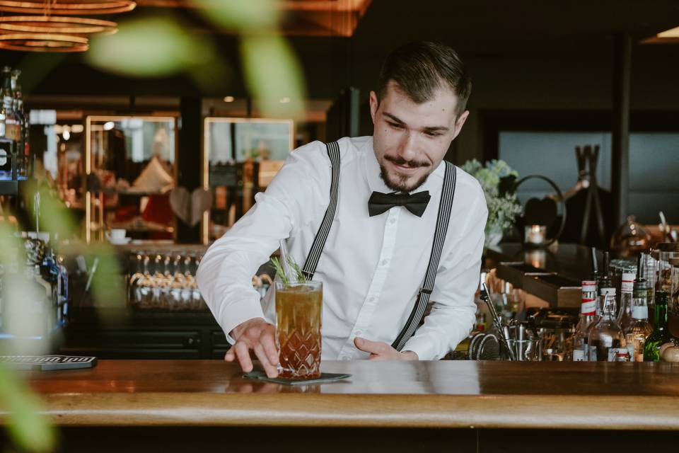 Barkeeper des Wellnessresort Bergkristall