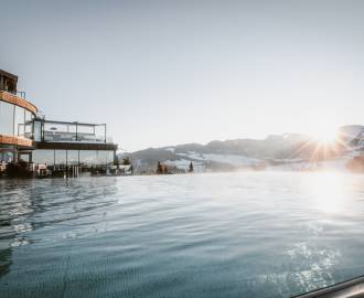 Infinity pool - Resort Bergkristall