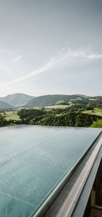 Infinitypool im Wellnesshotel Bergkristall