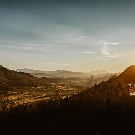 Distant view of Switzerland - Resort Bergkristall