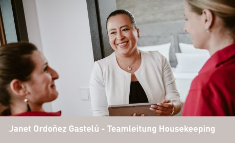 Teamleitung Housekeeping Janet Ordonez Gastelu