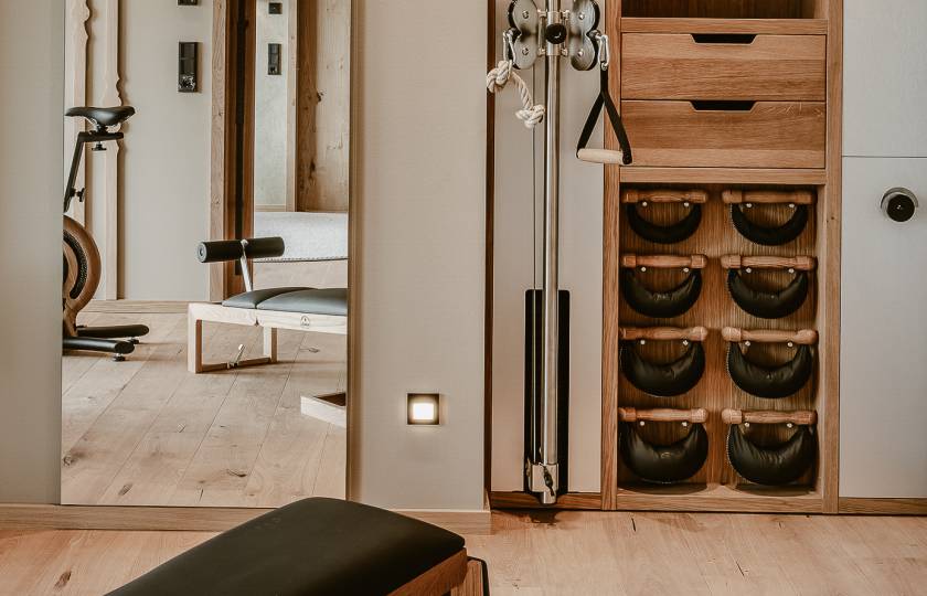 Fitnessstudio im Wellnesshotel Bergkristall im Allgäu